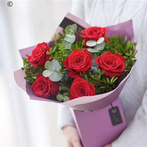 6 Rose Gift Box
