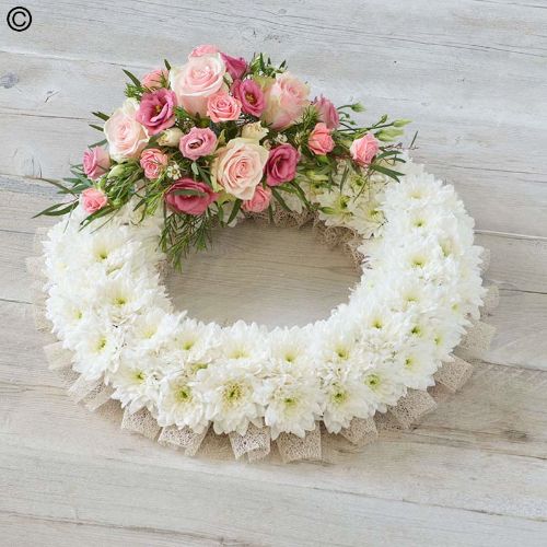 Traditional Pink Wreath