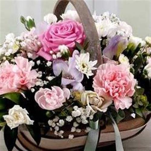 Florist Choice Pink Basket