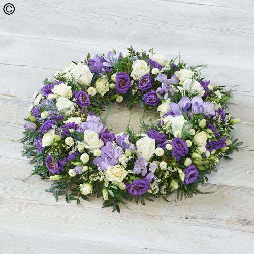 Scented Blue Wreath