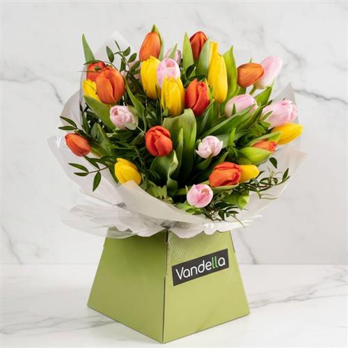 A Spring Tulip Gift Box