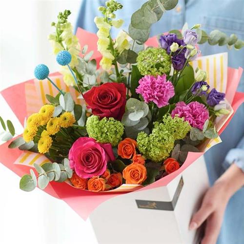 Rainbow Valentine's Bouquet
