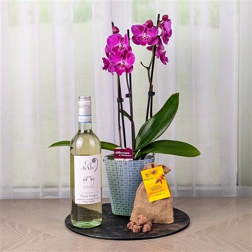 Orchid White Wine &amp; Wild Flower Seed Bombs