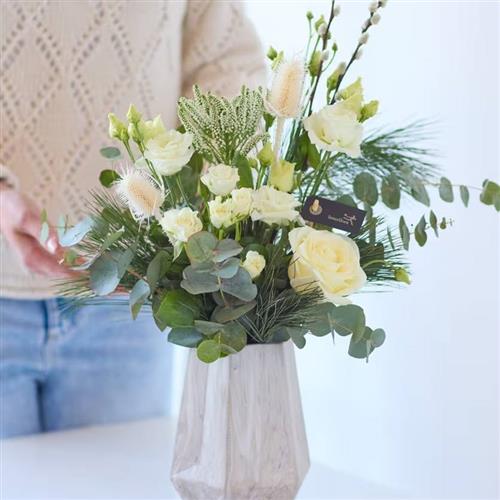 On Trend Winter Vase