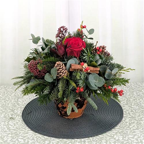 Terracotta Grave Arrangement