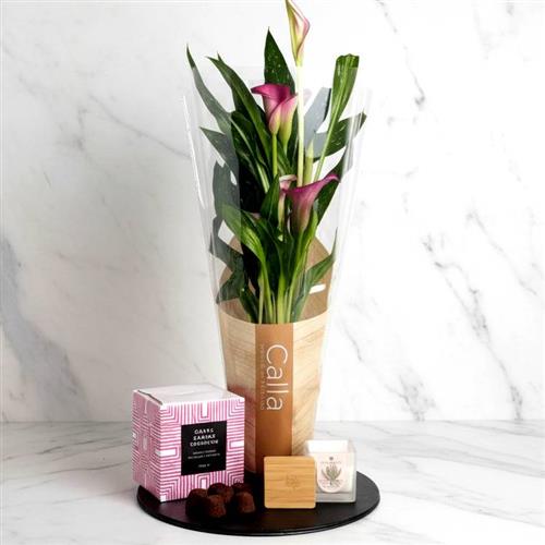 Calla Lily Candle &amp; Truffles